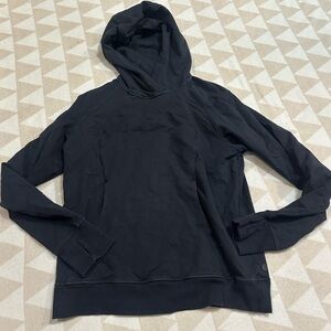 Lululemon black scuba pullover hoodie size 8